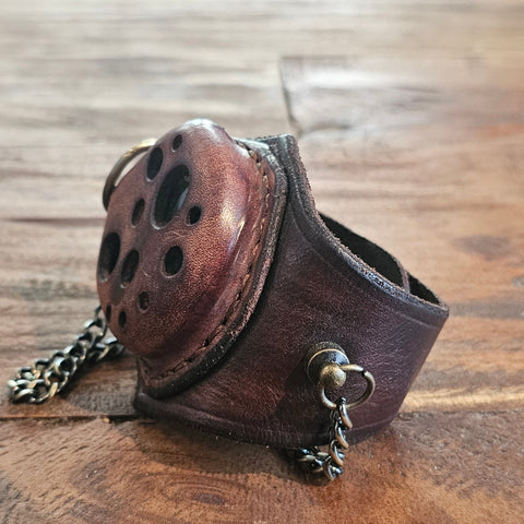 Bracelet montre steampunk steampunk médiéval fait main | Atelier AnJo