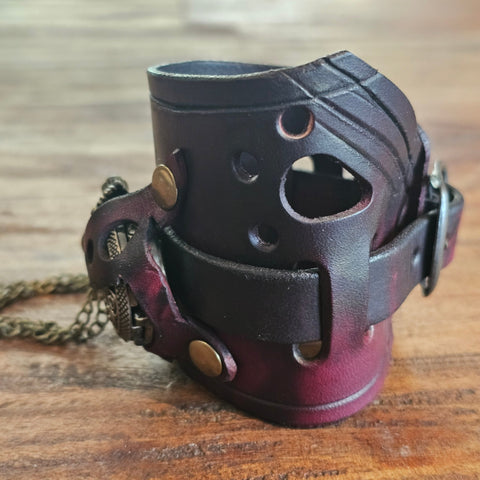 Bracelet montre steampunk steampunk médiéval fait main | Atelier AnJo