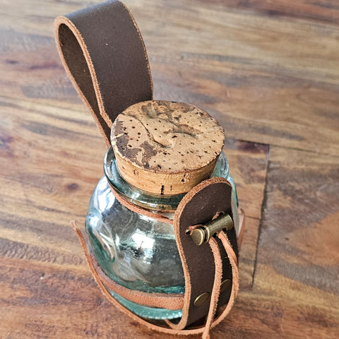 Flacon de ceinture, d’alchimiste, steampunk médiéval pirate... steampunk médiéval fait main | Atelier AnJo