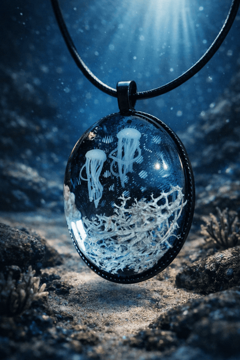 Pendentifs en résine - Atelier AnJo