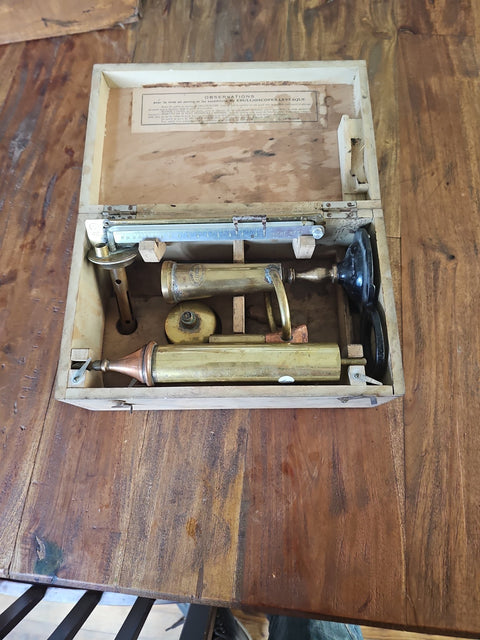 Ancien alcoolometre en laiton steampunk médiéval fait main | Atelier AnJo