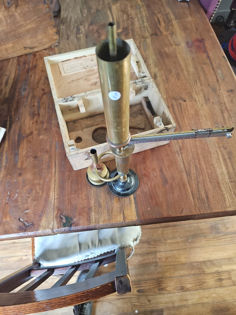 Ancien alcoolometre en laiton steampunk médiéval fait main | Atelier AnJo