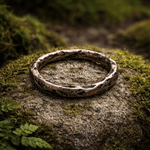 Bague Mystic en Alliage de Cuivre et de Laiton – Taille 21,5 steampunk médiéval fait main | Atelier AnJo