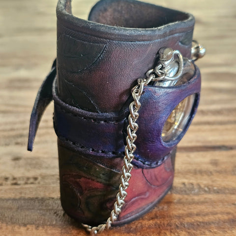 Bracelet Montre Steampunk. steampunk médiéval fait main | Atelier AnJo