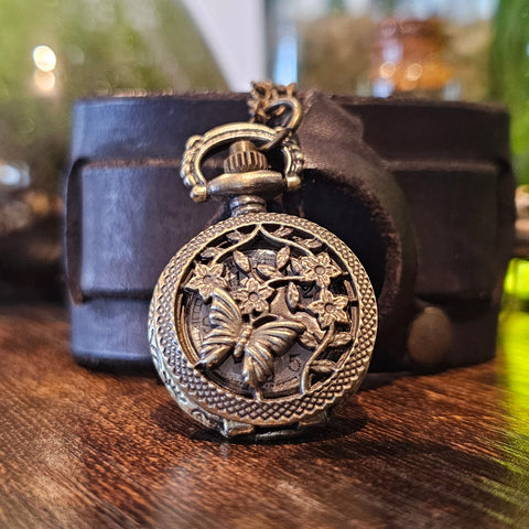 Bracelet montre steampunk steampunk médiéval fait main | Atelier AnJo