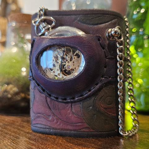 Bracelet Montre Steampunk. steampunk médiéval fait main | Atelier AnJo