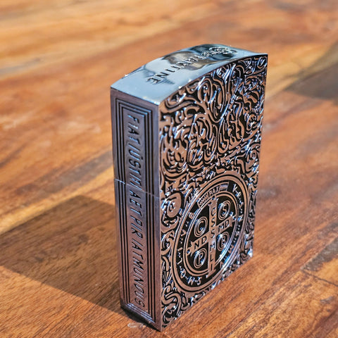 Briquet Constantine argenté – Design vintage & steampunk steampunk médiéval fait main | Atelier AnJo