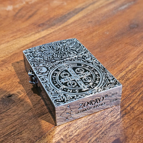 Briquet Constantine argenté – Design vintage & steampunk steampunk médiéval fait main | Atelier AnJo