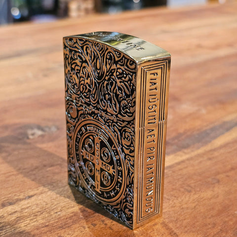 Briquet Constantine doré – Design vintage & steampunk steampunk médiéval fait main | Atelier AnJo