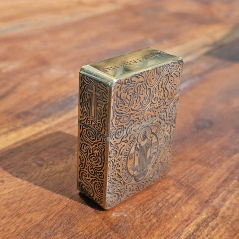 Briquet Constantine en laiton – Design vintage & steampunk steampunk médiéval fait main | Atelier AnJo