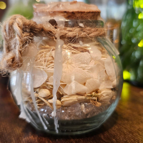 Essence Blanche du Cristal steampunk médiéval fait main | Atelier AnJo