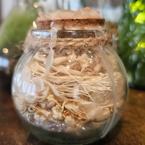 Essence Blanche du Cristal steampunk médiéval fait main | Atelier AnJo