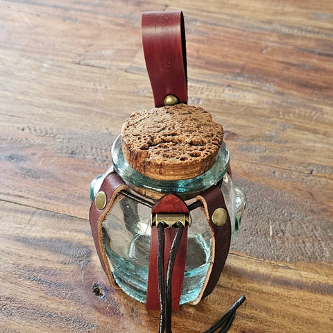 Flacon d’alchimiste steampunk & pirate – accessoire GN steampunk médiéval fait main | Atelier AnJo