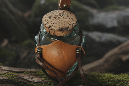 Flacon de ceinture, d’alchimiste steampunk médiéval pirate... steampunk médiéval fait main | Atelier AnJo