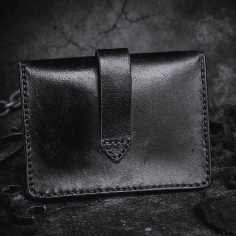 Petite pochette utilitaire de ceinture en cuir – Porte - cartes et petits objets steampunk médiéval fait main | Atelier AnJo