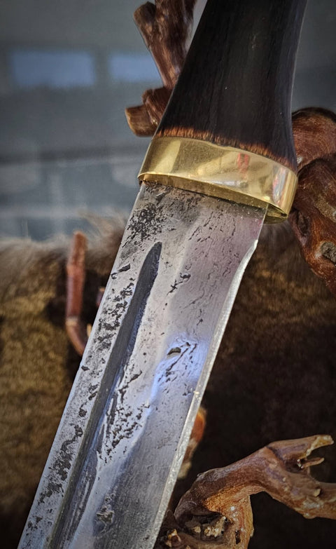 Scramasax forgé main – Atelier de Thorfinn Taranisson steampunk médiéval fait main | Atelier AnJo